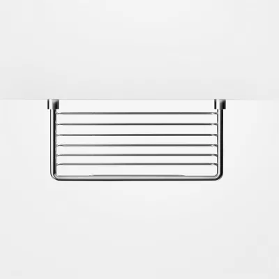 Minimalism M36 - Shower basket, 28x13x8h cm, Chrome