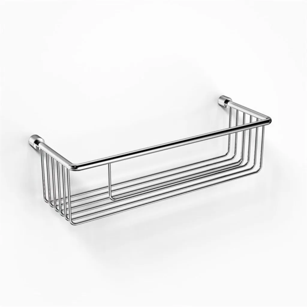 Minimalism M37 - Shower basket, 37x13x10h cm, Chrome
