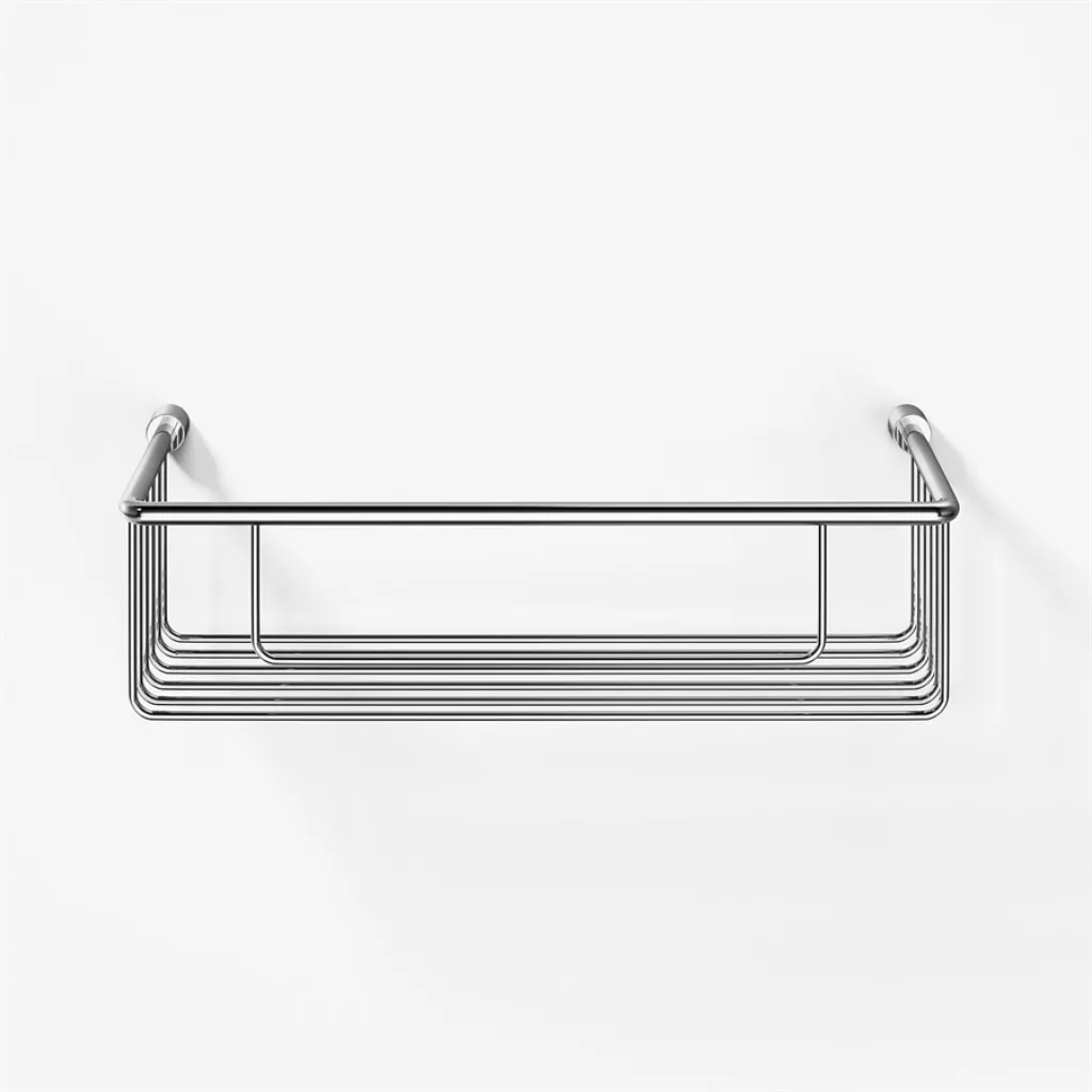 Minimalism M37 - Shower basket, 37x13x10h cm, Chrome