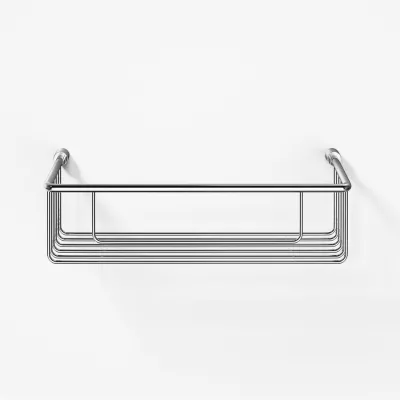 Minimalism M37 - Shower basket, 37x13x10h cm, Chrome