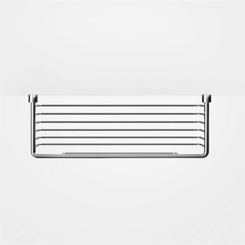 Minimalism M37 - Shower basket, 37x13x10h cm, Chrome