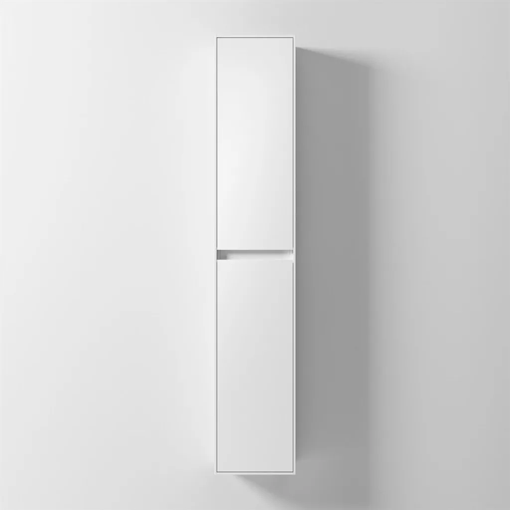 Copenhagen Block BHC3116 - 30x15x160 cm Tall cabinet, Matt white