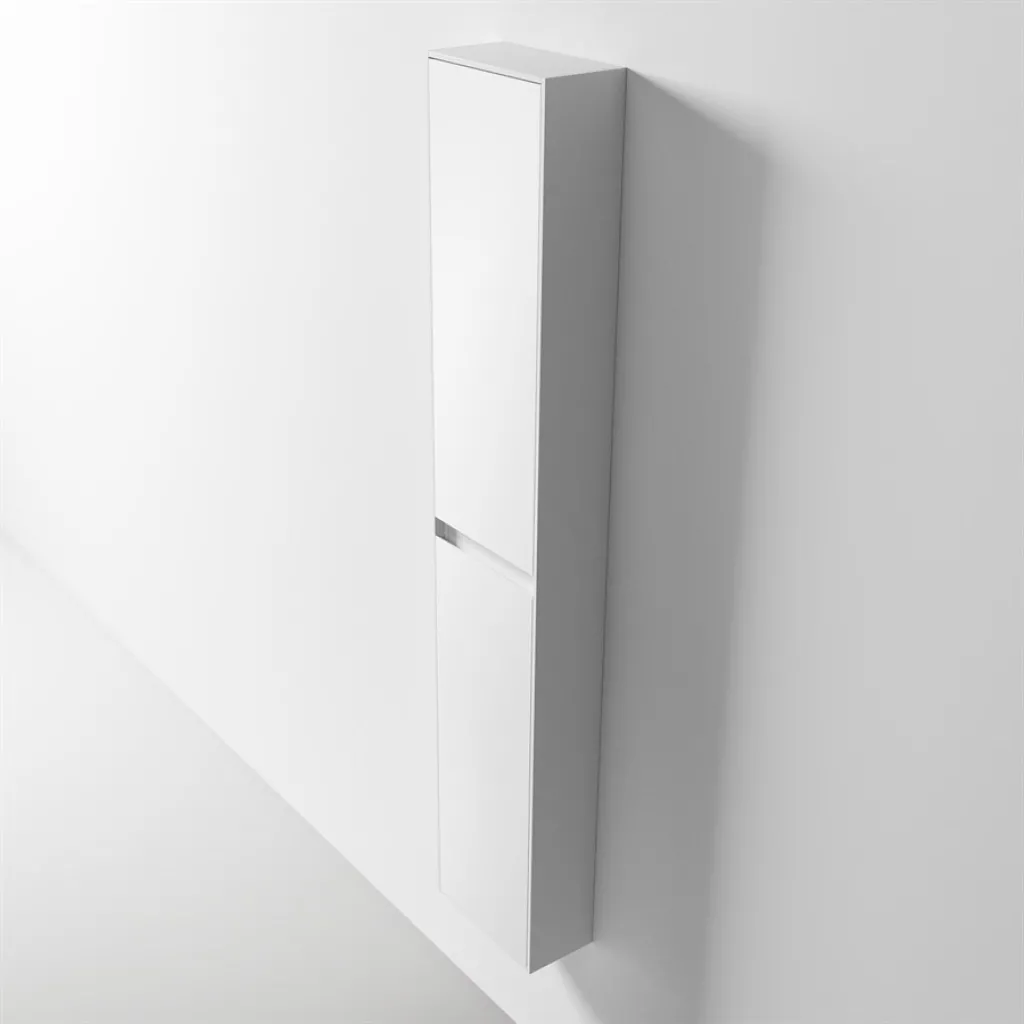 Copenhagen Block BHC3116 - 30x15x160 cm Tall cabinet, Matt white