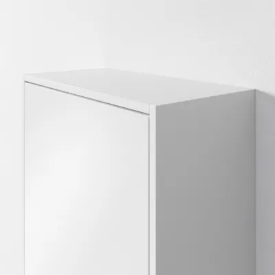 Copenhagen Block BHC3316 - 30x35x160 cm Tall cabinet, Matt white