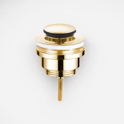 ArkiLife ABV01 - Clic Clac push-open bundventil, Polished brass