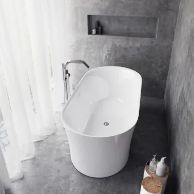 Curio Spa 170 - Wellness Spa Tub 170x80 cm, Glossy White