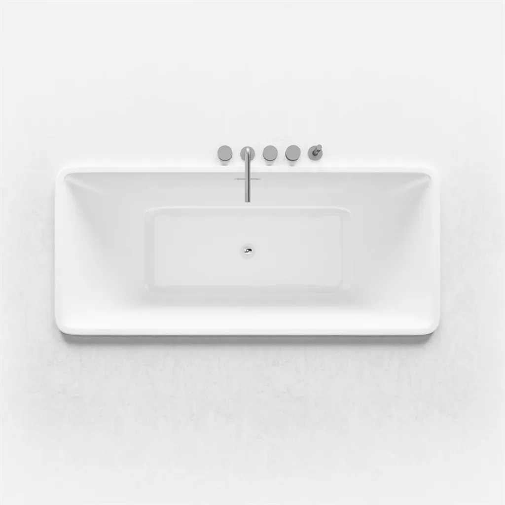 Pulcher Code 1700 - Built-in bathtub 170x75 cm, Glossy White