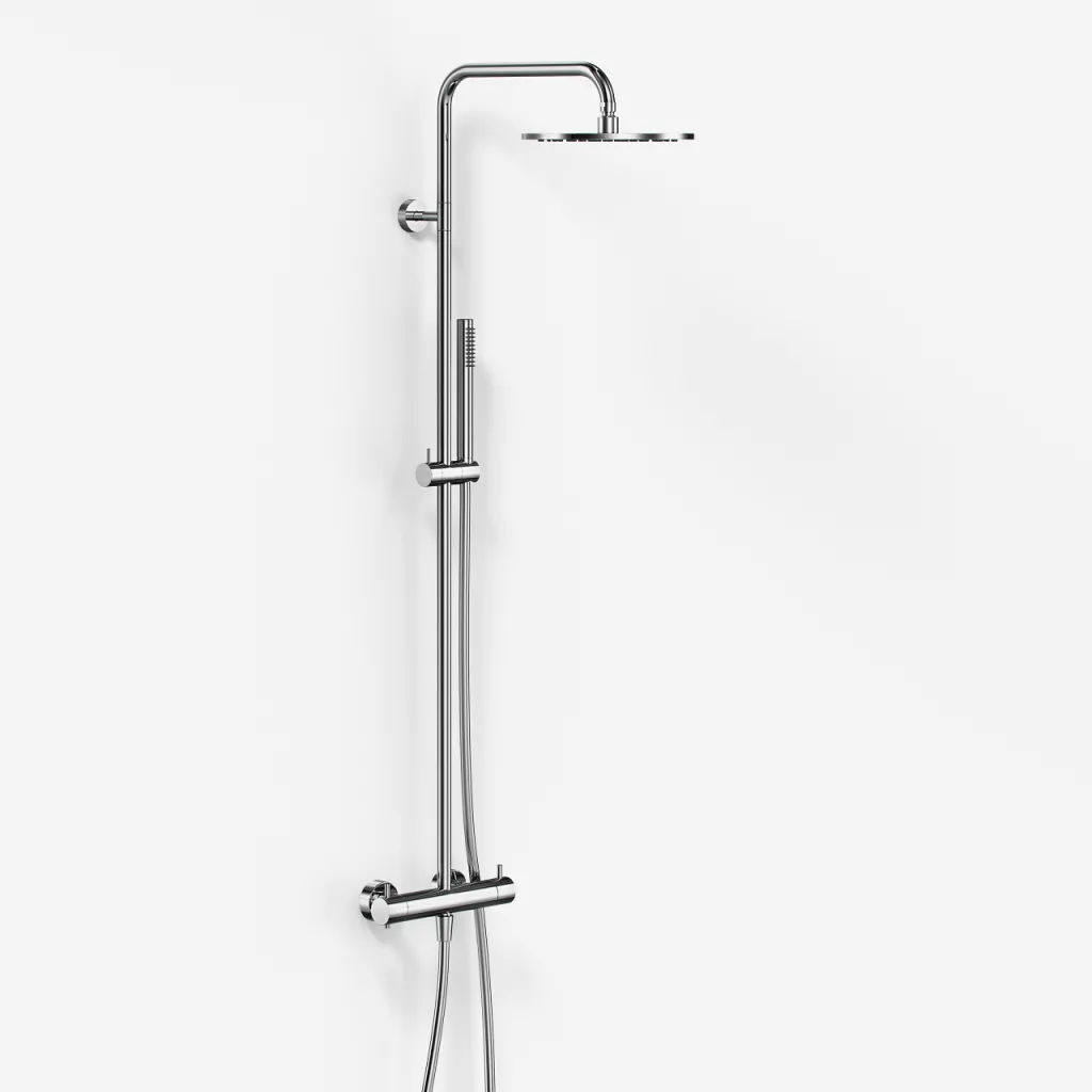 Semplice Rain DeLuxe SRL02 - SmartTerm Ø25 EasyClean, Chrome