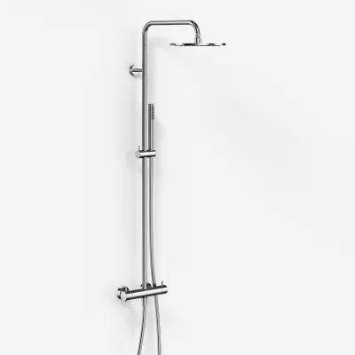 Semplice Rain DeLuxe SRL02 - SmartTerm Ø25 EasyClean, Chrome
