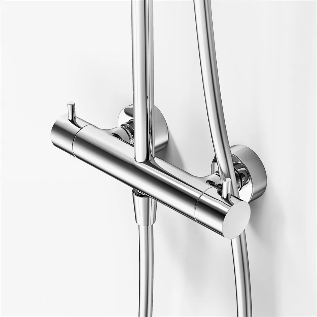 Semplice Rain DeLuxe SRL02 - SmartTerm Ø25 EasyClean, Chrome