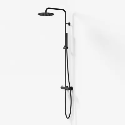Semplice Rain DeLuxe SRL02 - SmartTerm Ø25 EasyClean, Matte black