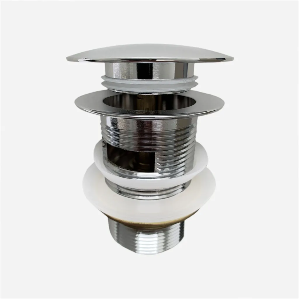Pulcher PBK07 - Bottom valve for built-in tub, Chrome