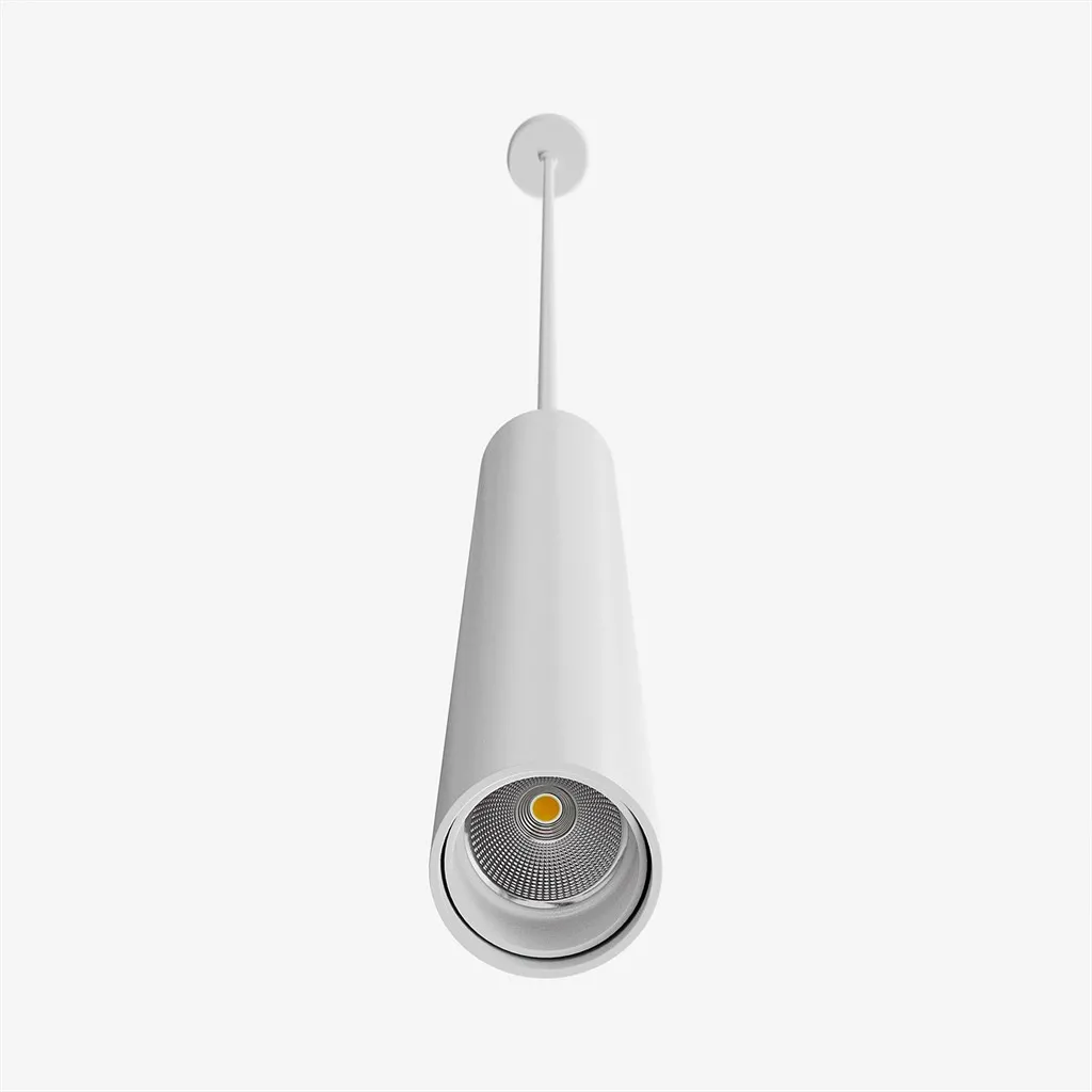 Tube Light 300 - Ø40x300 mm., LED pendant, Matte White