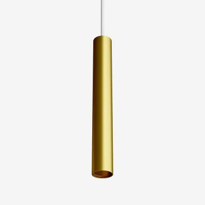 Tube Light 300 - Ø40x300 mm., LED pendant, Matt gold