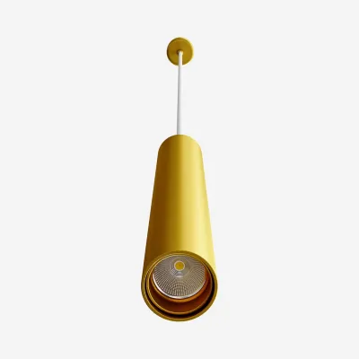 Tube Light 300 - Ø40x300 mm., LED pendant, Matt gold