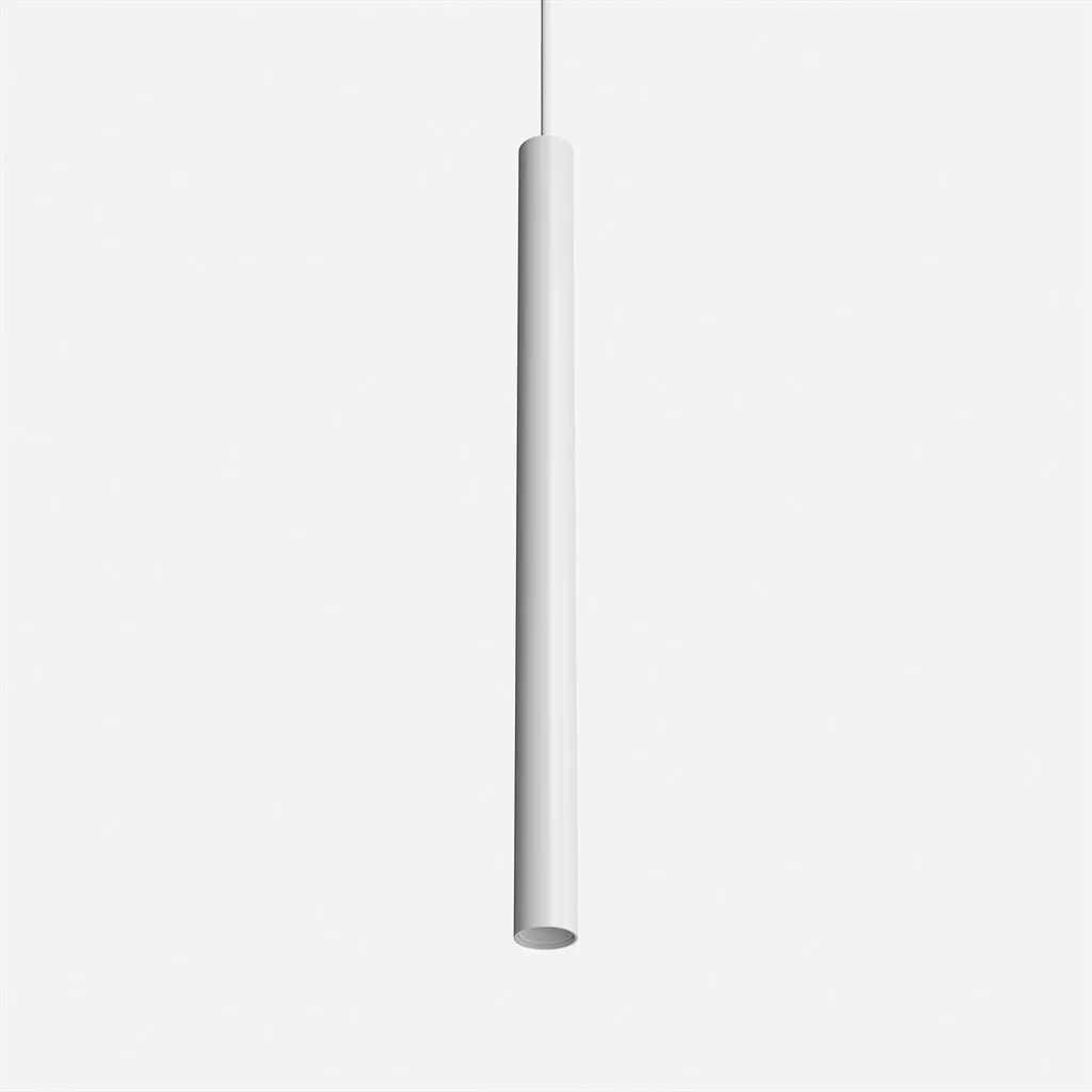 Tube Light 600 - Ø40x600 mm., LED pendant, Matte White