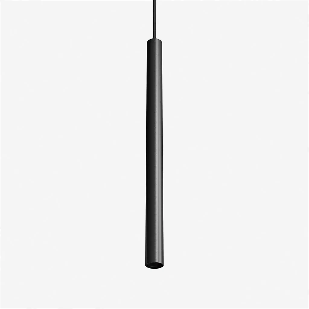 Tube Light 600 - Ø40x600 mm., LED pendant, Matte black