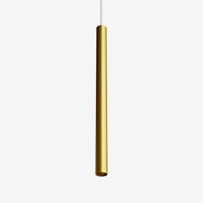 Tube Light 600 - Ø40x600 mm., LED pendant, Matt gold
