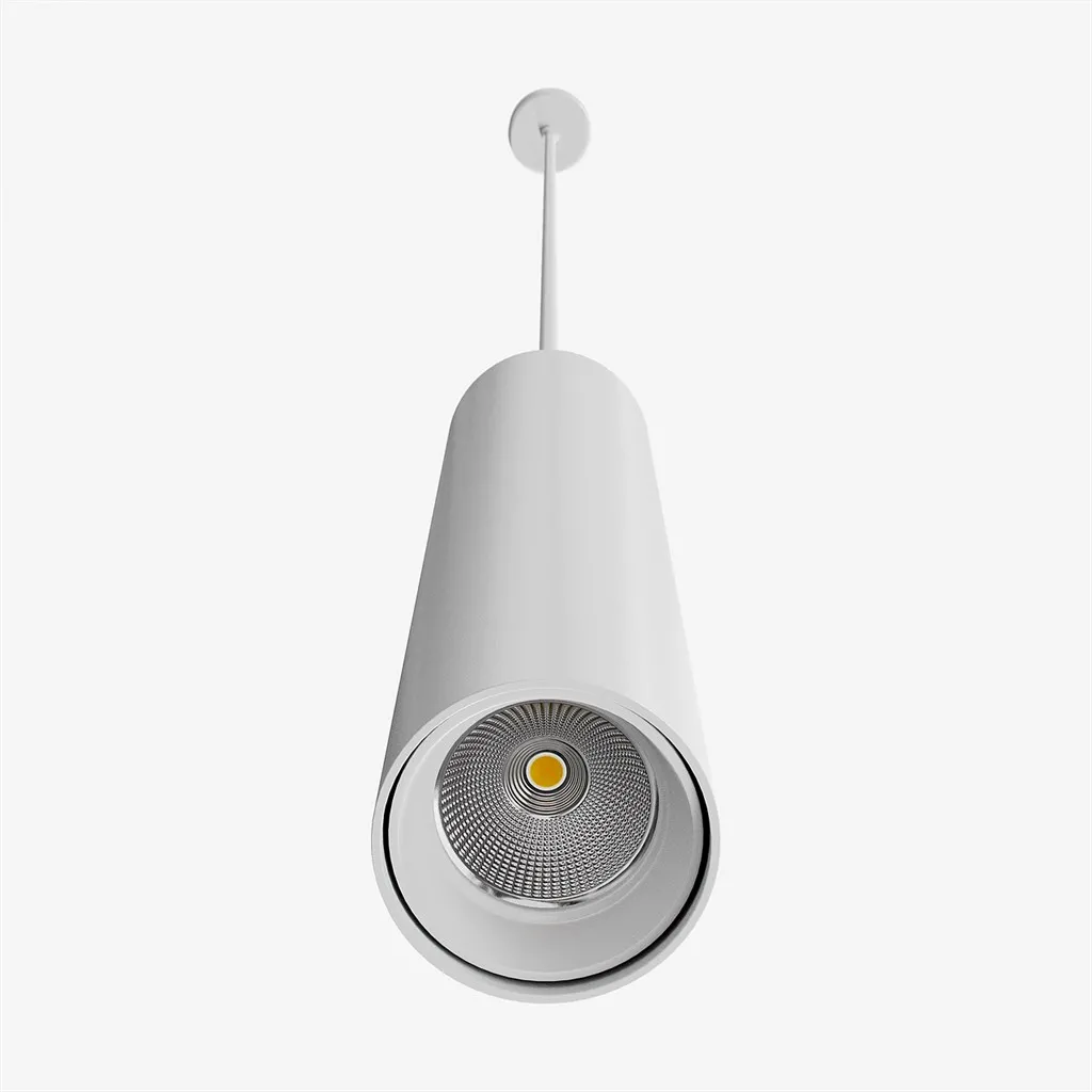 Tube Light 300XL - Ø60x300 mm., LED pendant, Matt white