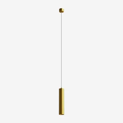 Tube Light 300XL - Ø60x300 mm., LED pendant, Matt gold