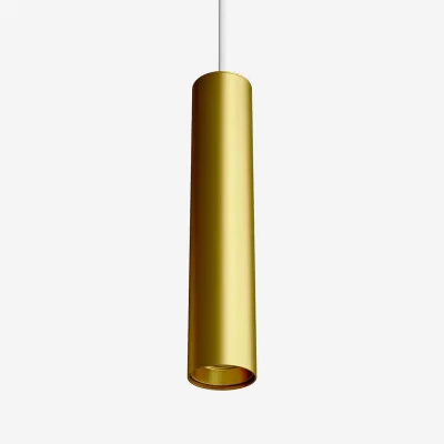 Tube Light 300XL - Ø60x300 mm., LED pendant, Matt gold