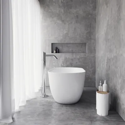 Yin-Yang 150 - Bathtub 150x72 cm, Matte White