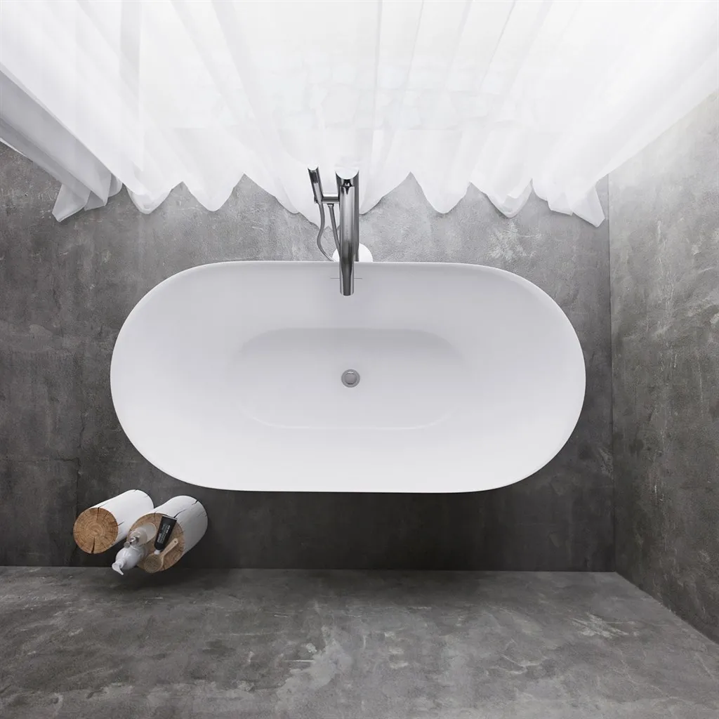 Yin-Yang 150 - Bathtub 150x72 cm, Matte White