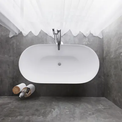 Yin-Yang 150 - Bathtub 150x72 cm, Matte White