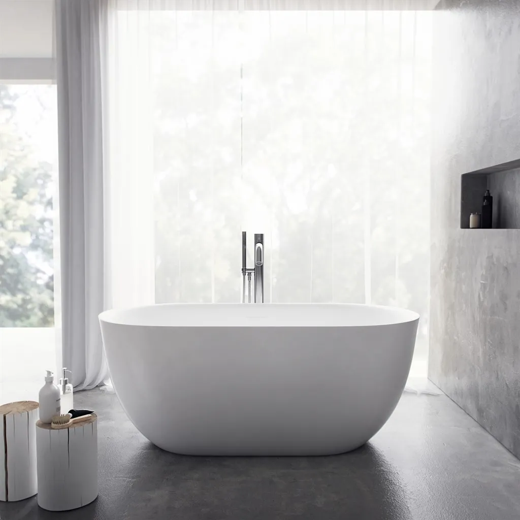Yin-Yang 150 - Bathtub 150x72 cm, Matte White