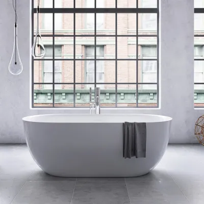 Yin-Yang 170 - Bathtub 170x78 cm, Glossy White