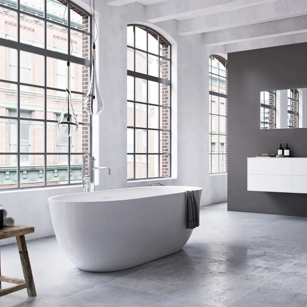 Yin-Yang 170 - Bathtub 170x78 cm, Glossy White