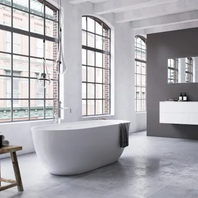 Yin-Yang 170 - Bathtub 170x78 cm, Glossy White