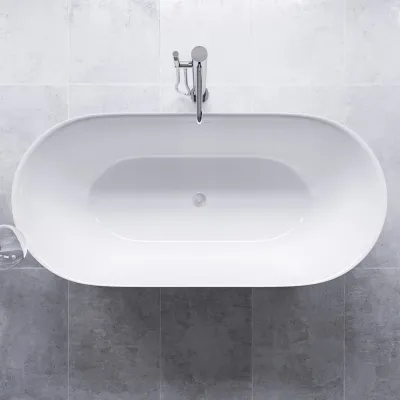 Yin-Yang 170 - Bathtub 170x78 cm, Glossy White