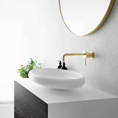 Boheme 60 - 60x40 cm Washbasin - Matt White SolidTec®