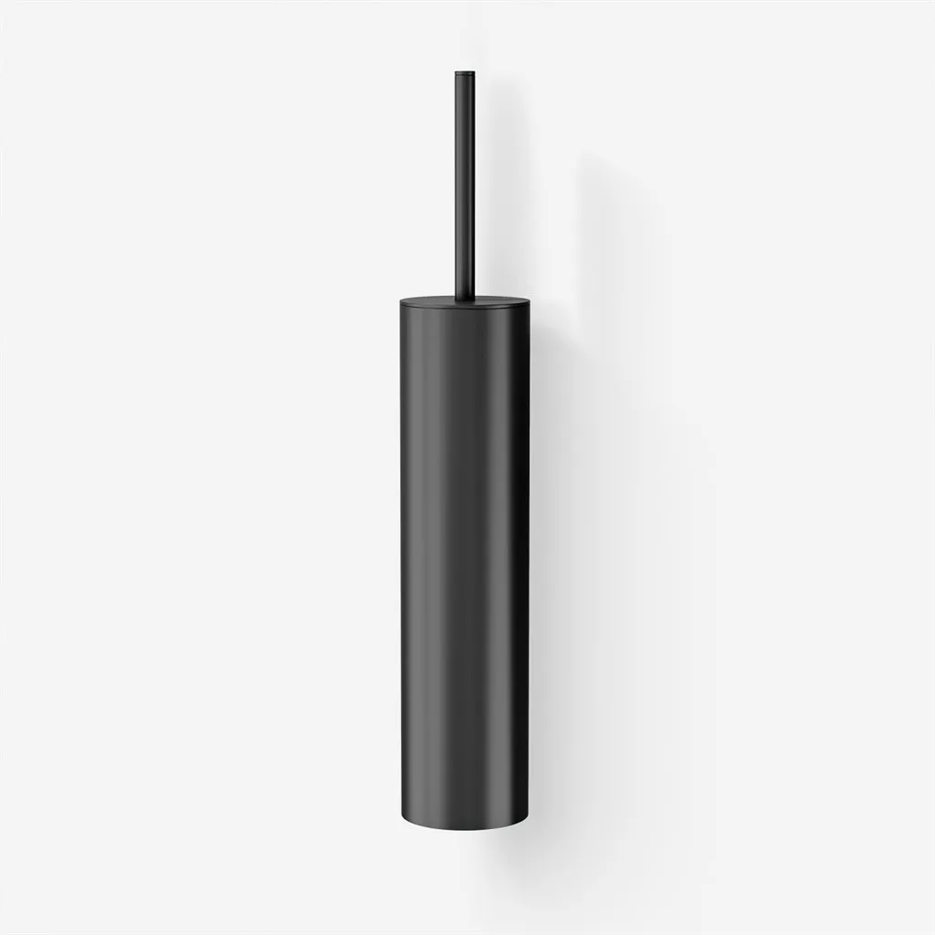 Semplice S33W - Wall-mounted Toilet Brush, Matte Black
