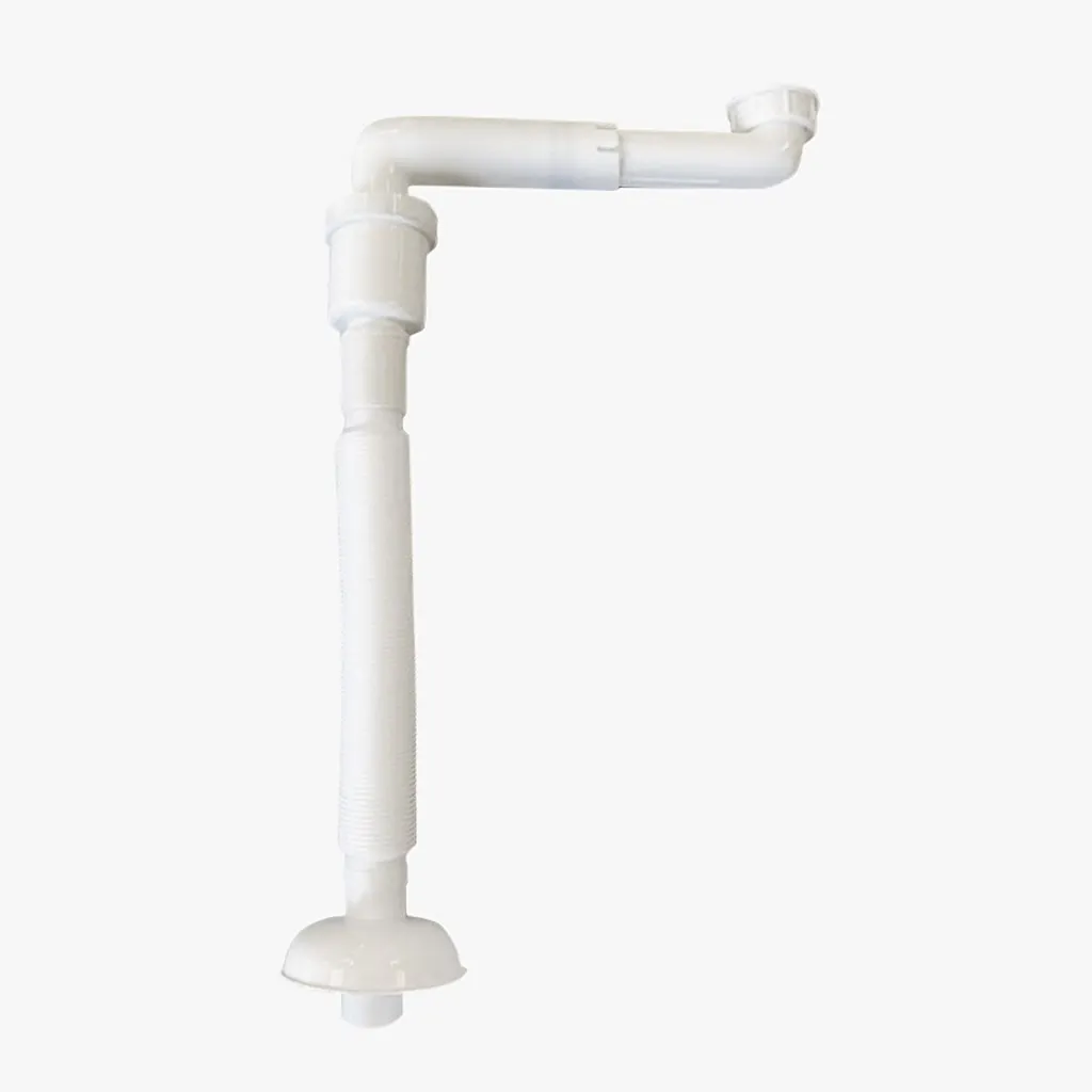 Pulcher PSS01 - Space-saving water trap for bathroom furniture, Universal w/Ø32 mm. flex pipe
