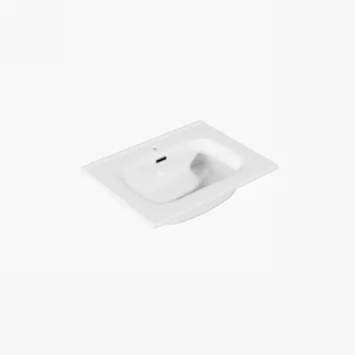 ArkiLife® Cobus ACC60-CB - 61x46.5 Slim-Edge, White porcelain sink
