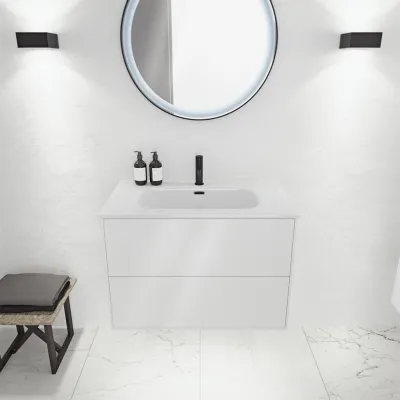 ArkiLife Cobus ACC80 - Slim-Design Furniture 81x46.5 cm w/Porcelain sink