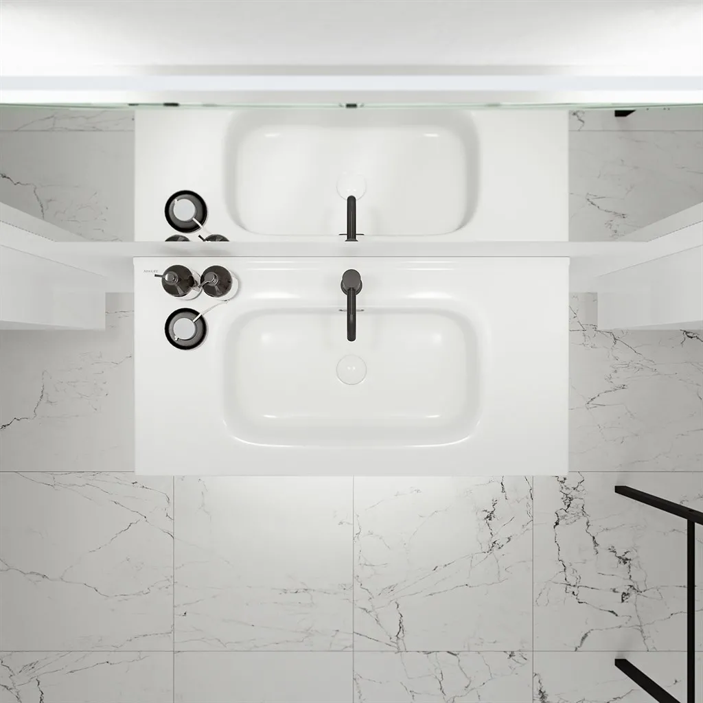 ArkiLife Cobus ACC90 - 91x46.5, Slim-Design Furniture 91x46.5 cm w/Porcelain sink