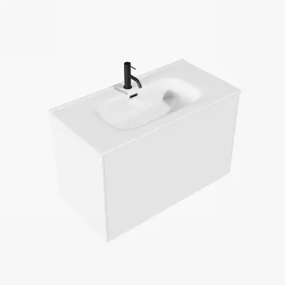 ArkiLife Cobus ACC90 - 91x46.5, Slim-Design Furniture 91x46.5 cm w/Porcelain sink