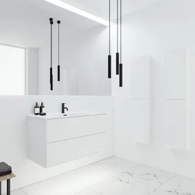 ArkiLife Cobus ACC100 - 101x46.5, Slim-Design Furniture 101x46.5 cm w/Porcelain sink
