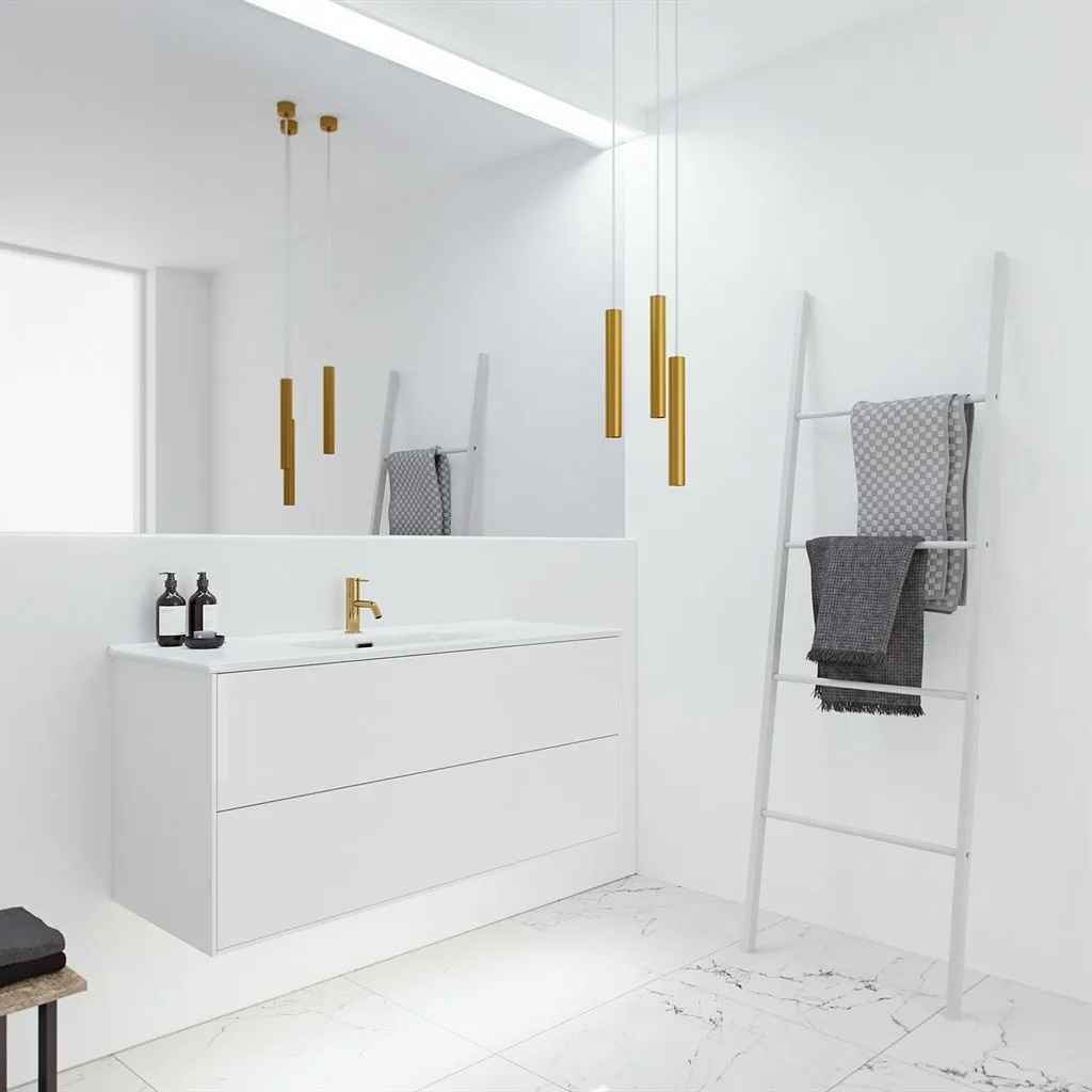 ArkiLife Cobus ACC120 - 121x46.5, Slim-Design Furniture 121x46.5 cm w/Porcelain sink