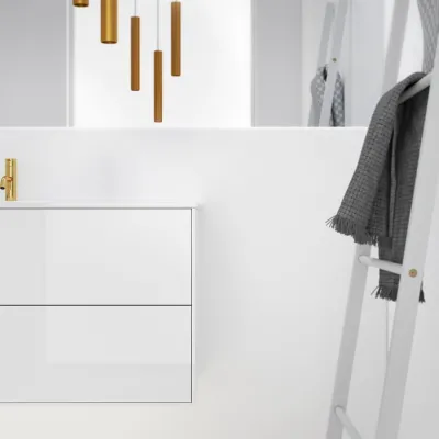 ArkiLife Cobus ACC120 - 121x46.5, Slim-Design Furniture 121x46.5 cm w/Porcelain sink
