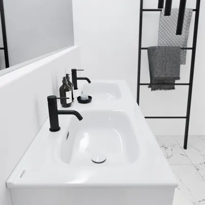 ArkiLife Cobus ACC120D - Slim-Design Furniture 121x46.5 cm w/Porcelain sink