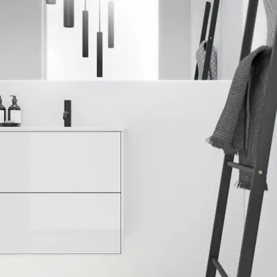 ArkiLife Cobus ACC120D - Slim-Design Furniture 121x46.5 cm w/Porcelain sink