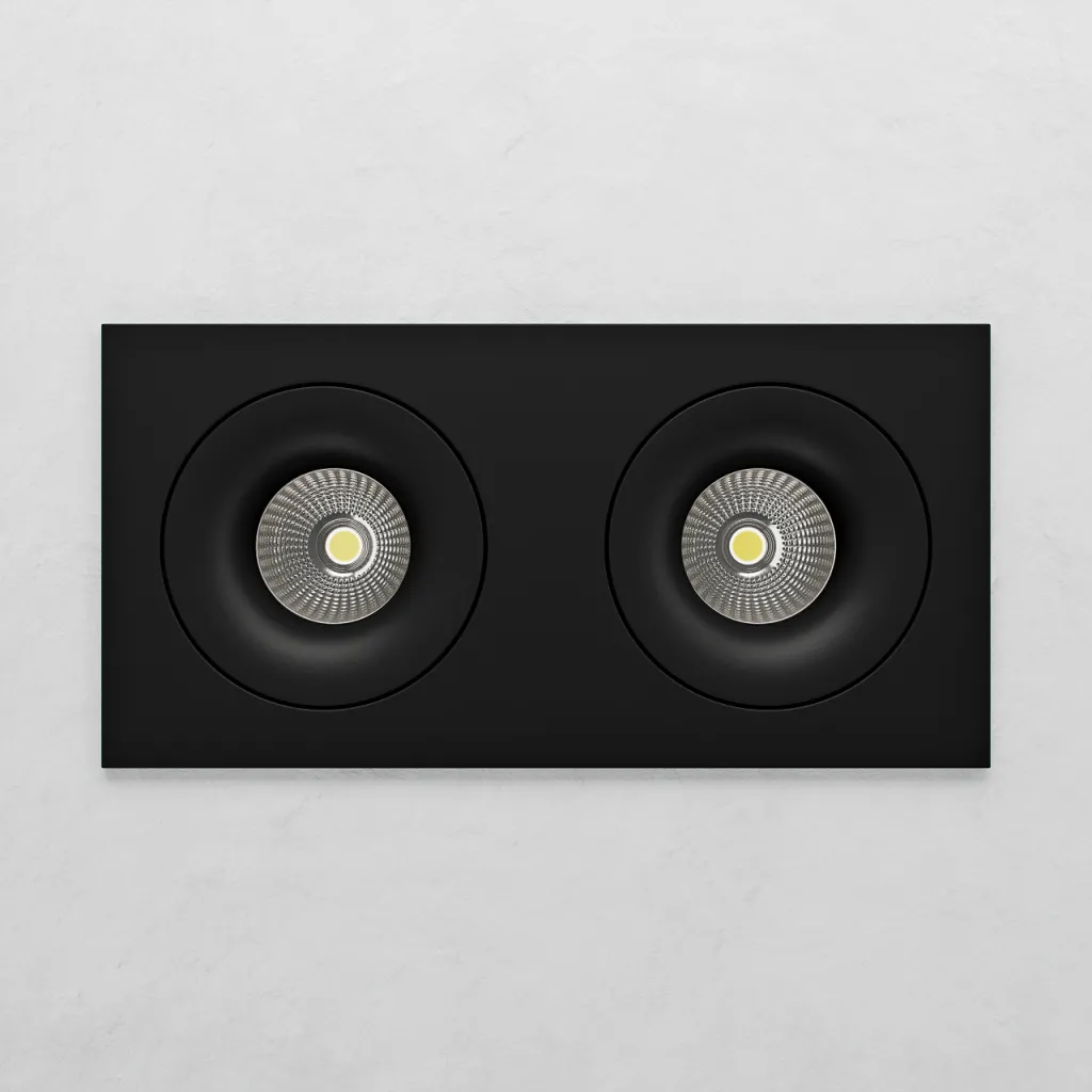 Qdrant 2 LED - Black