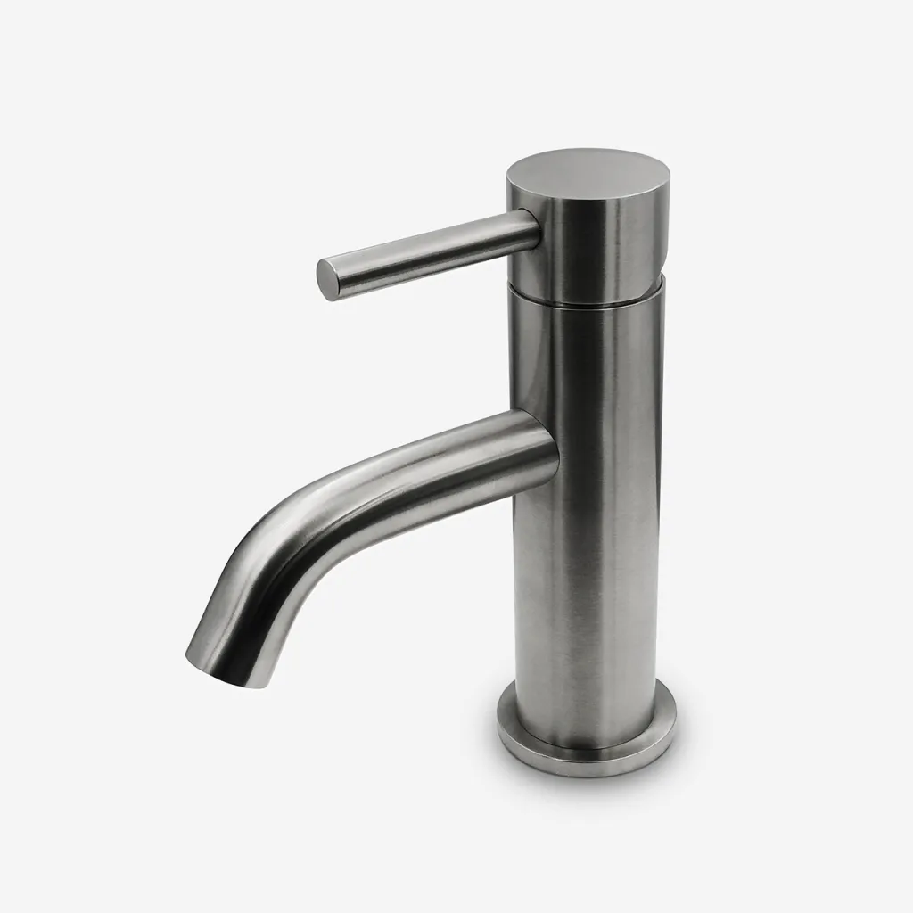 Classwell C02 - Washbasin Faucet, Brushed Stainless Steel