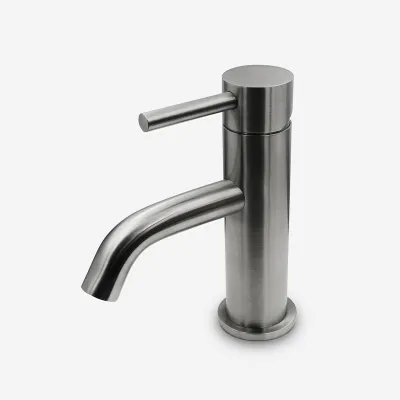 Classwell C02 - Washbasin Faucet, Brushed Stainless Steel