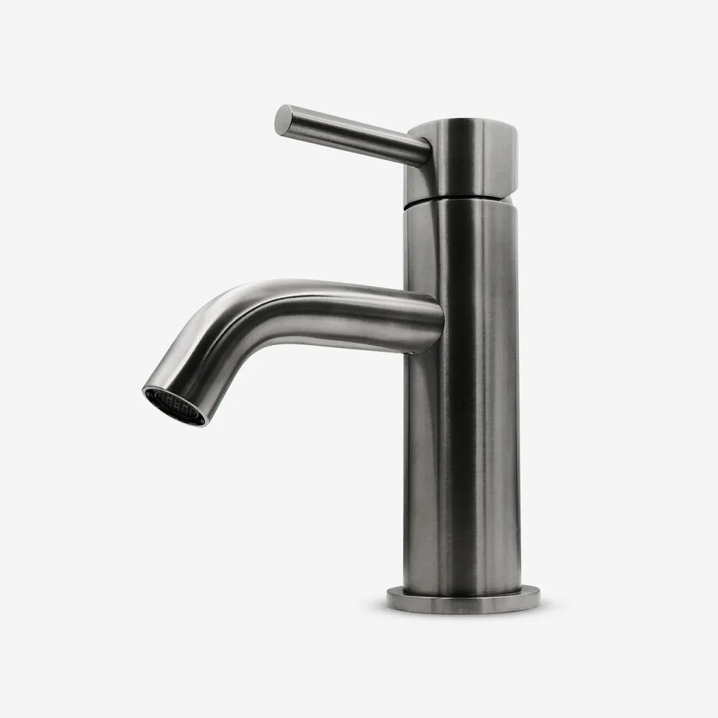 Classwell C02 - Washbasin Faucet, Brushed Stainless Steel
