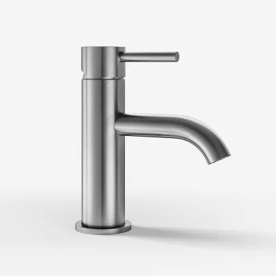 Classwell C02 - Washbasin Faucet, Brushed Stainless Steel